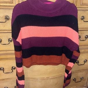 EXPRESS KNIT CROPPED SWEATER